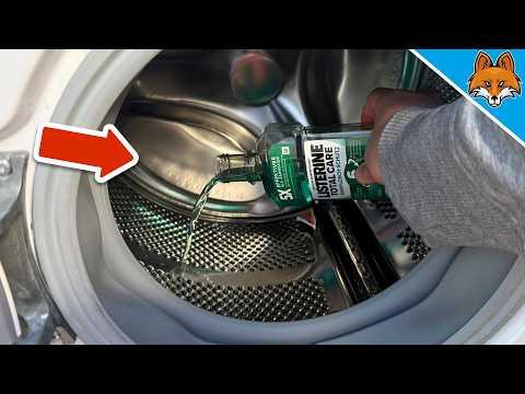 Kippe Mundspülung in deine Waschmaschine und STAUNE WAS PASSIERT💥(Genialer Trick)🤯