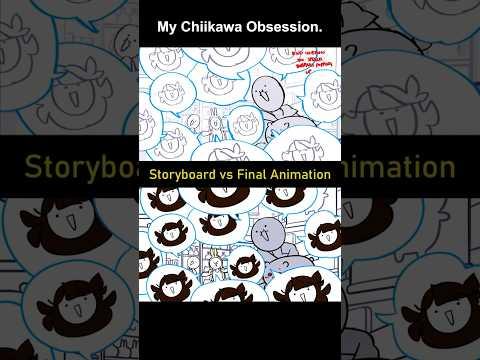 Storyboard vs Animation: My Chiikawa Obsession (shot 22)