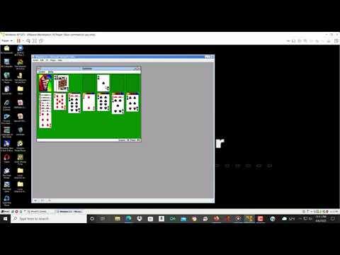 Windows 3 1 In Microsoft Virtual Pc 2004 In Windows XP SP3 In Vmware Player