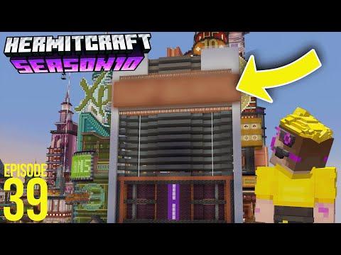 I Built A Skyscraper Just To Say This - Hermitcraft 10 | Ep 39