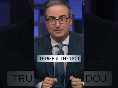 Trump & the DOJ #lastweektonight