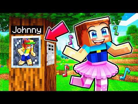 Becoming TINY to Find my Friend's SECRETS in Minecraft...