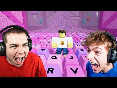 Racing my FAMILY in +1 keyboard escape!!