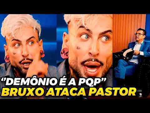 BRUXO FAMOSO DO INSTAGRAM ATACA PASTOR EM DEBATE