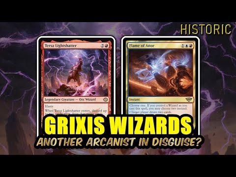 Tersa, Another Arcanist In Disguise! Grixis Wizard | Historic BO3 | MTG Arena