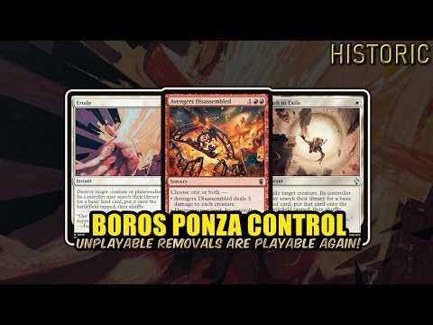These Unplayable Removals Are Now Too Good? | Boros LD Control | MTG Arena