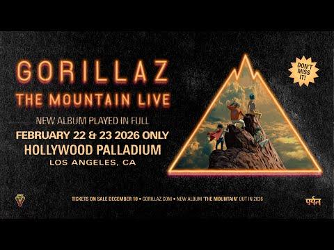 Gorillaz - The Mountain Live at Hollywood Palladium (Official Trailer)