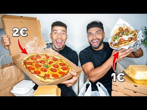 WIR TESTEN DAS BILLIGSTE ESSEN VOM LIEFERDIENST!