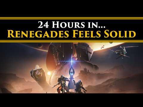 Destiny 2 Renegades - My 24 Hours 1st Impressions. A SOLID STORY!! But some things bug me...