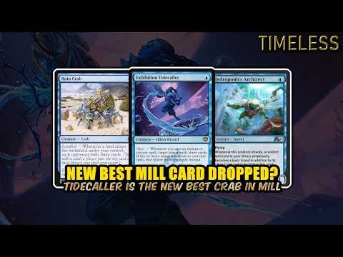 Tidecaller Might Be the Best Mill Creature Now! UB Mill | Timeless BO3 | MTG Arena
