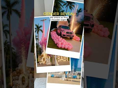 Gender Reveal Reality 😅 Wie habt ihr euren Freunden vom Geschlecht eures Babys erzählt? | XLAETA
