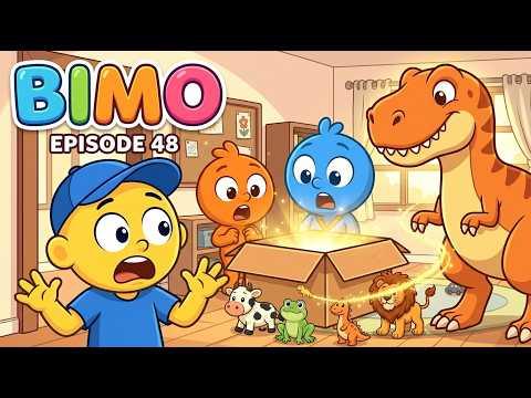 Bimo’s Toys Come ALIVE! 🧸🦖 | The Magic Toy Box | Episode 48