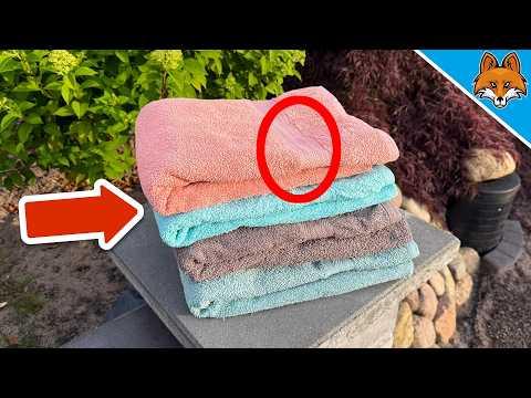 Kaum jemand kennt den Grund für DIESEN Strich an Handtüchern🤯💥