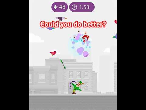 Bowmasters: Duck Hunt? Nah, This Is WAY Worse 🦆💥 #bowmasters #shorts