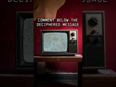 Comment below when you’ve deciphered the message! #unsolved #ghosthunting