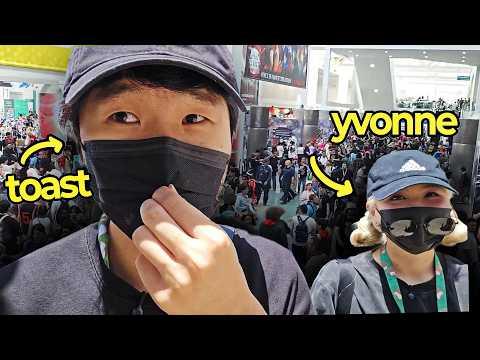 we tried to stay fully incognito at Anime Expo... it was impossible