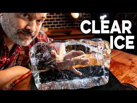 Why your ice doesn't look like this: the science of crystal clear ice