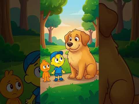 Bimo Plays with Friends and Big Dog 🐶✨ #bimo #cartoon #bimoonline