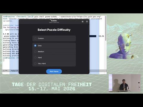 TDF 2026 - Practical software freedom with GNU Guix