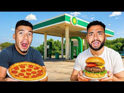 NUR IN TANKSTELLEN RESTAURANTS ESSEN FÜR 24 STUNDEN !!!