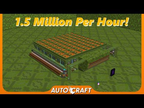 Fastest Moss Block Farm In Minecraft! (AutoCraft ep.147)