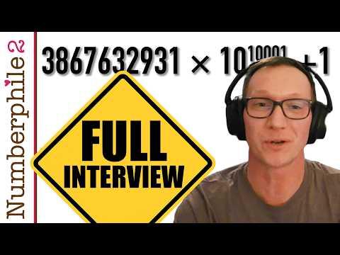Addicted to Prime Numbers (full interview) - Numberphile