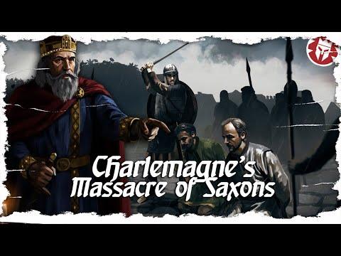 Charlemagne’s Bloody War Against the Saxons - Verden Massacre