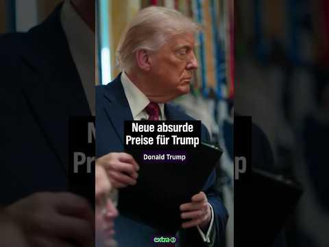 Wir verleihen Trump neue absurde Preise! #Shorts #extra3