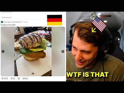 American reacts to "SchnitzelVerbrechen" (Schnitzel Crimes)