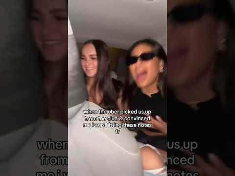 When the Uber driver plays Whitney Houston...you have to sing your heart out!