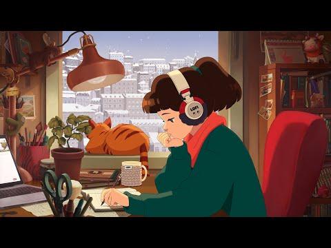 winter lofi mix [3 hours] ❄️ relaxing music to chill/study to