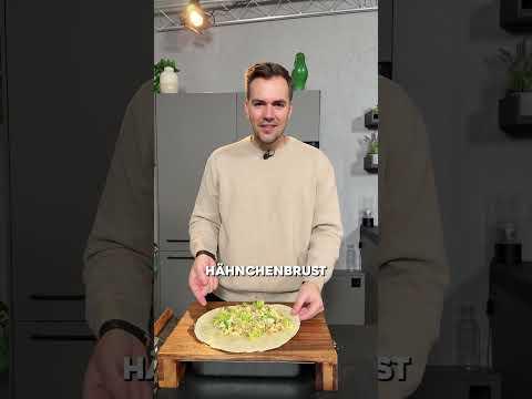 Chicken Caesar Salad Warp 🤯🤤