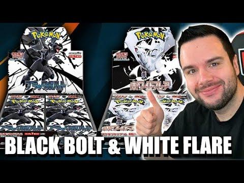 Heute mal wieder Japanese - Pokemon Black Bolt und White Flare!  😁 Pokemon TCG Unboxing