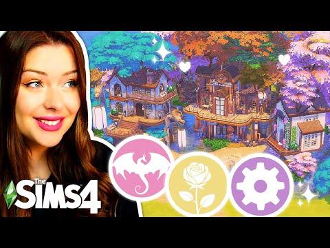 Each Treehouse is a Different Aesthetic in The Sims 4