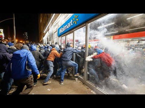 Unglaubliche Stadt Kollapse und Fehler, die mit der Kamera eingefangen wurden