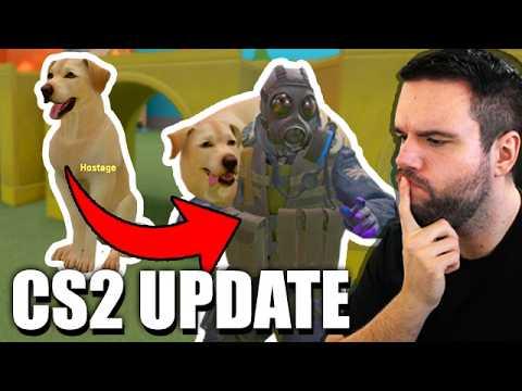 CS2 Update - Hunde als GEISELN, Bomben Changes, 5 Neue Maps, Neue Skins/Stickers & mehr! 😁
