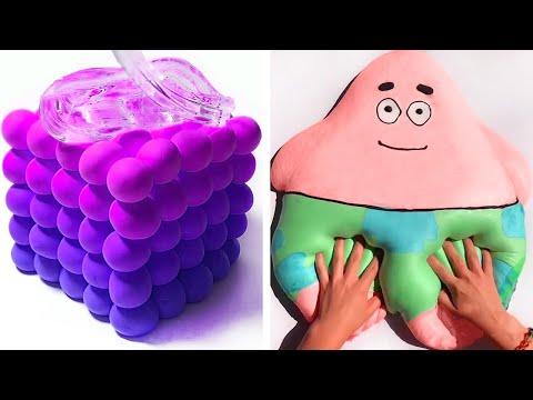 12 Hours Of Oddly Satisfying Slime ASMR - Relaxing When Stressed Or Sleepy