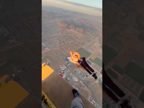 Skydiving Bet That Made Him Poor 😂💸 #shorts #antonfomenko