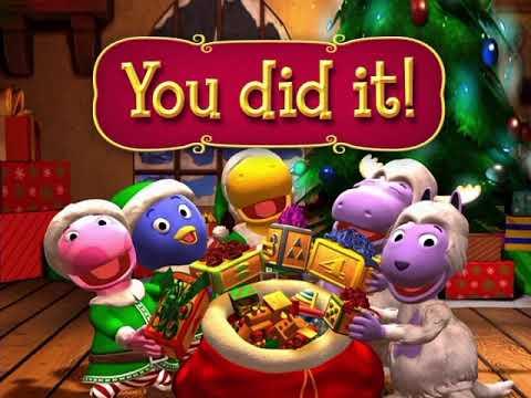 (Gameplay - 4503) Christmas With the Backyardigans (DVD Menu - 597)