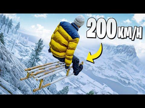 Wer kommt SCHNELLER den BERG RUNTER? | GTA 5 RP Real Life Online