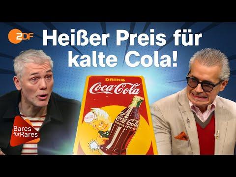Vintage Fake! Cola-Schild entpuppt sich als Reproduktion, aber lässt Cash sprudeln | Bares für Rares
