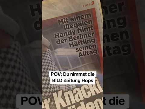 Mit einem illegalen Handy filmt der Berliner Häftling seinen Alltag - KNAST VLOG