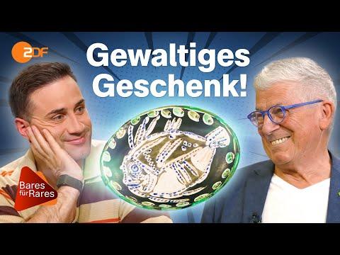 Von Pablo Picasso: Keramik aus 1952 als großes Dankeschön für Pflege erhalten | Bares für Rares