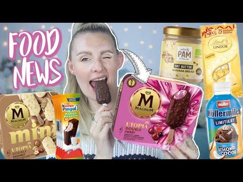 ZU LECKER,oder? 😍 XXLFOOD NEWS im Live Test! Magnum Cherry, Lindt Cheeseckae, Pingui Mango 😋