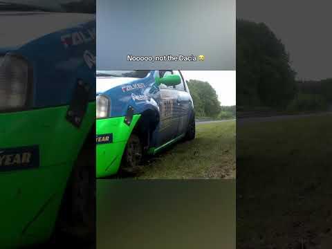 Nooo, the Dacia needs to be towed 😭 #24hnbr