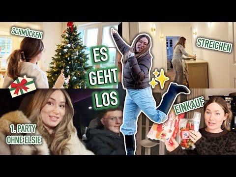 PARTY VORBEREITUNGEN STARTEN & WEIHNACHTSBAUM SCHMÜCKEN! | Sonny Loops