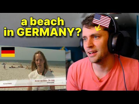 American reacts to Sylt, Germany