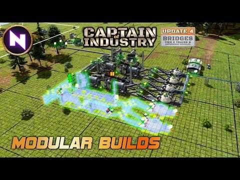 Modular Designs for Steam Power & Concrete | 03 | CAPTAIN OF INDUSTRY - Update 4