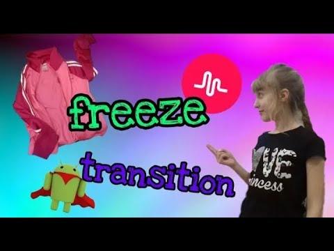 Schwebeeffekt in musically für android/ freeze transition in musically
