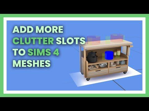 How to Add More Slots to Sims 4 Meshes the Easy Way